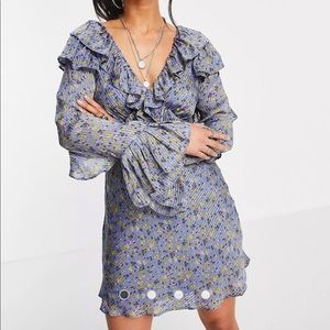 Free People Sweetest Thing Long Sleeve Minidress